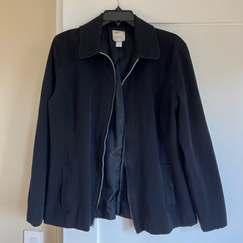 Women's Vintage Gap Black jacket (size 14)